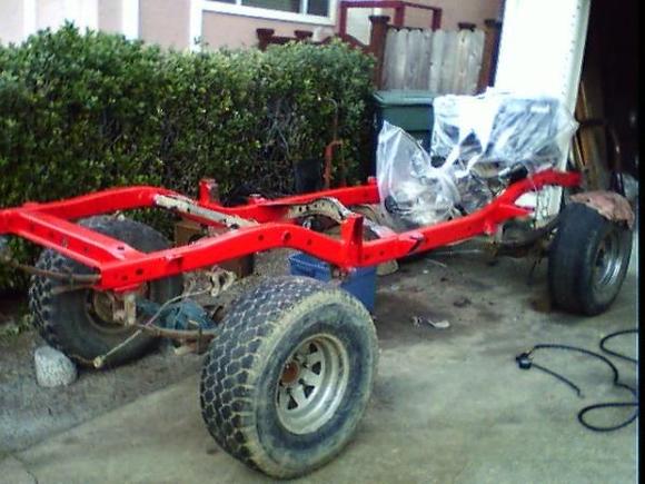 red frame