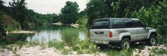 88 4Runner Blanco River in 1999