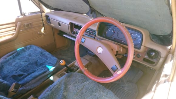 After 38 Years the Steering Wheel Cover has to go