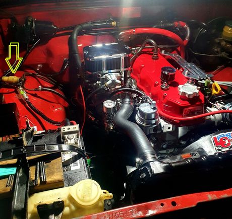 Your 22R Seems to already have the starter relay.