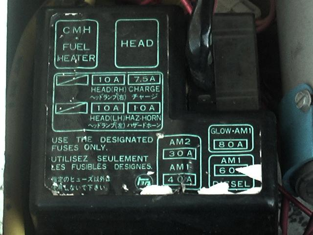 1986 4runner Melted Engine Fuse Box  Block Questions