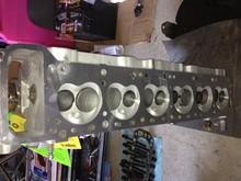 Fresh from Aims machine shop in Sparks, NV. Decked, Jet cleaned, valve job, and ground cam shaft.