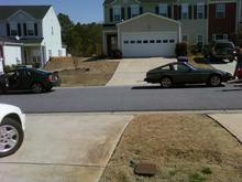 Had to pull it off the dolly with my wife's car.