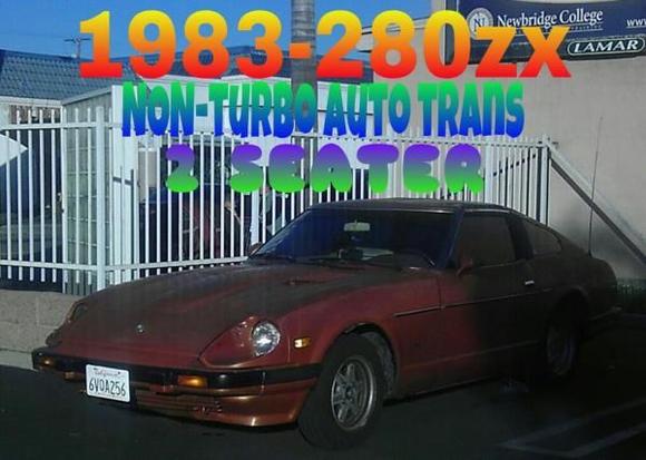 My project car 1983 Datsun Nissan 280zx