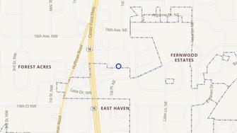 Map for Charter East Apartments - Birmingham, AL