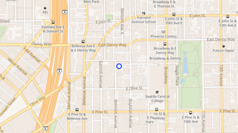 Map for Granada Apartments - Seattle, WA