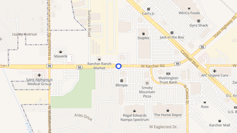 Map for Galway Apartments  - Nampa, ID