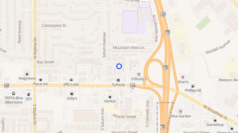 Map for Saturn Apartments - Idaho Falls, ID