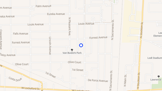 Map for Pine Grove Apartments - Lodi, CA