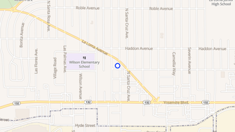 Map for La Loma Senior Apartments - Modesto, CA
