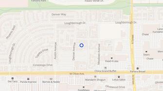 Map for Briarwood Apartments - Merced, CA