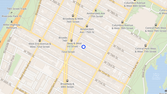 Map for 163 W.73rd Street Apartments - New York, NY
