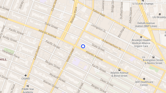 Map for The Atlantic Stamp Bldg Apartments - Brooklyn, NY