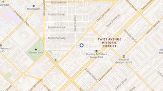 Map for Ascot Condominiums - Dallas, TX