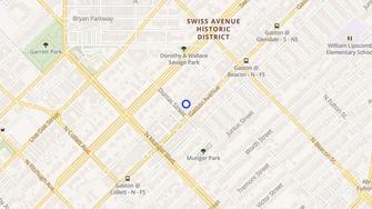 Map for Silver Sands Apartments - Dallas, TX