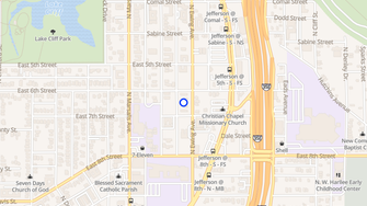 Map for Park Place Apartments - Dallas, TX