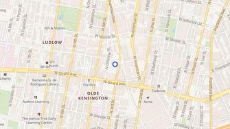 Map for Olde Kensington Pavilion - Philadelphia, PA