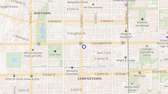 Map for Professional Property Mgmt - Champaign, IL