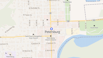 Map for Petersburg Elderly Highrise - Petersburg, IL