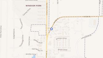 Map for Three Oaks Apartment Homes - Valdosta, GA