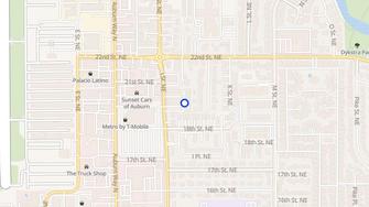 Map for Emerald Court Townhomes - Auburn, WA