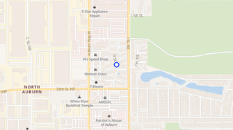 Map for Auburn Square Apartments - Auburn, WA