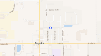 Map for Topeka Trace Apartments - Topeka, IN