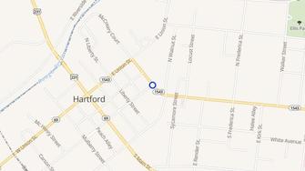 Map for City Square Manor - Hartford, KY