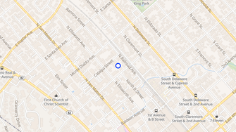 Map for Nazareth Place - San Mateo, CA