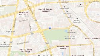 Map for Gallery at White Flint Place - North Bethesda, MD