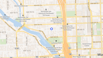 Map for Miami River Park Apartments - Miami, FL