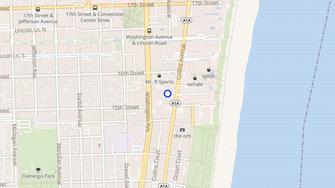 Map for Sea Deck Apartment Hotel - Miami Beach, FL