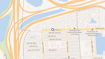 Map for Las Palmas Apartments - Miami, FL