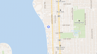Map for Bay Garden Manor Condo Association - Miami Beach, FL