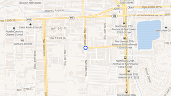 Map for Mary Alice Brown - Opa Locka, FL