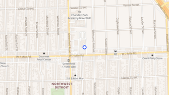 Map for Bowin Place - Detroit, MI