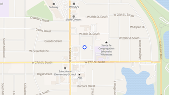 Map for Village Park at Kingsborough  - Wichita, KS