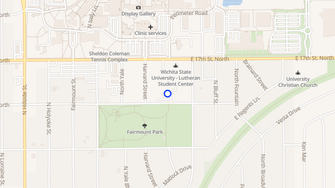 Map for Varsity Apartments - Wichita, KS