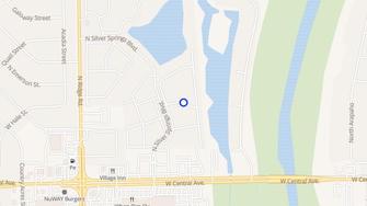 Map for Newport Apartment Homes - Wichita, KS