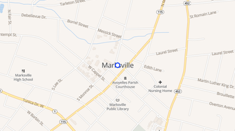 Map for Old River Senior Apartments - Marksville, LA