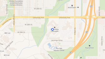 Map for Park Ridge Apartments - Cedar Falls, IA