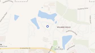 Map for Village at Lakeside - Auburn, AL