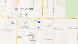 Map for Lund Pointe Apartments - Port Orchard, WA
