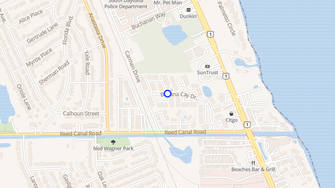 Map for Bristol Bay Apartments - South Daytona, FL