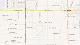 Map for Waverly Gardens Apartments - Oklahoma City, OK