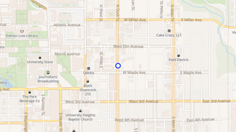 Map for Fox Run Apartments - Stillwater, OK
