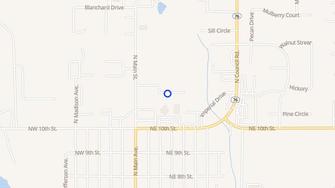 Map for Summerfield Apartments - Blanchard, OK