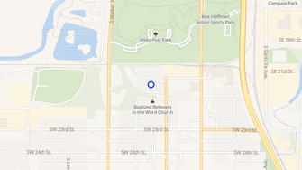 Map for Andrews Square - Oklahoma City, OK