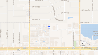 Map for Woodscape Apartments - Oklahoma City, OK