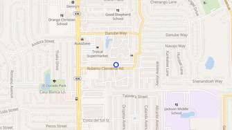Map for Spanish Oaks Apartments - Orlando, FL